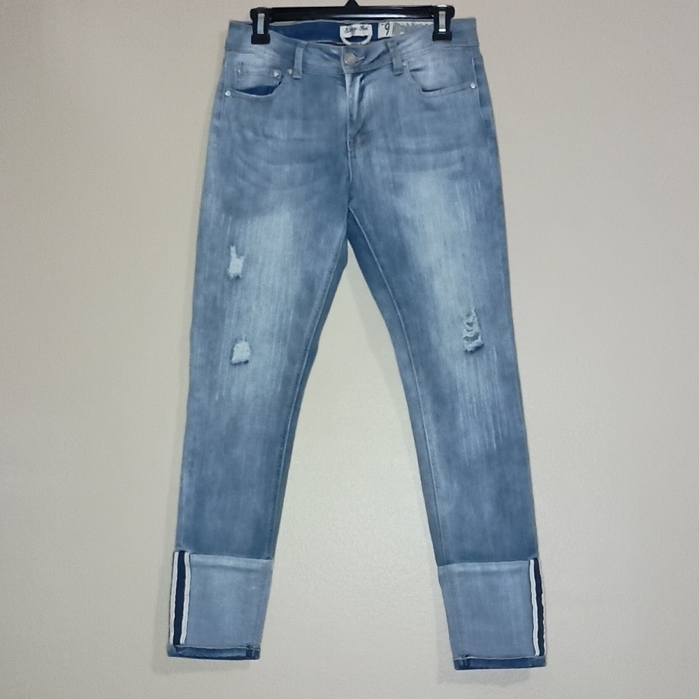 Indigo Rein Ankle Skinny Jeans